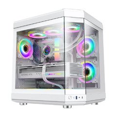 Case ATX - HYPE White - Addressable RGB Case ATX - HYPE White - Addressable RGB