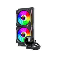 водно охлаждане Water Cooling IceBurg 240 Digital Black - Addressable RGB водно охлаждане Water Cooling IceBurg 240 Digital Black - Addressable RGB