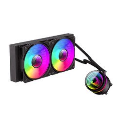 Water Cooling IceBurg 240 Infinity Black - Infinity Mirror, Addressable RGB Water Cooling IceBurg 240 Infinity Black - Infinity Mirror, Addressable RGB