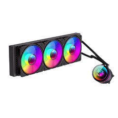водно охлаждане Water Cooling IceBurg 360 Infinity Black - Infinity Mirror, Addressable RGB водно охлаждане Water Cooling IceBurg 360 Infinity Black - Infinity Mirror, Addressable RGB