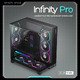 кутия Case ATX - Infinity Pro Black - 5 x 120 mm Addressable RGB fans кутия Case ATX - Infinity Pro Black - 5 x 120 mm Addressable RGB fans