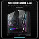 кутия Case ATX - Infinity Pro Black - 5 x 120 mm Addressable RGB fans кутия Case ATX - Infinity Pro Black - 5 x 120 mm Addressable RGB fans
