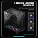 кутия Case ATX - Infinity Pro Black - 5 x 120 mm Addressable RGB fans кутия Case ATX - Infinity Pro Black - 5 x 120 mm Addressable RGB fans