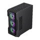 Case EATX - SIEGE Black - Addressable RGB Case EATX - SIEGE Black - Addressable RGB