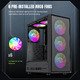 Case ATX - Storm 2 AB - 6 x 120 mm Addressable RGB fans Case ATX - Storm 2 AB - 6 x 120 mm Addressable RGB fans