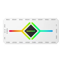 разклонител за вентилатори Fan Hub - V4.0 PWM ARGB Hub + Controller White разклонител за вентилатори Fan Hub - V4.0 PWM ARGB Hub + Controller White