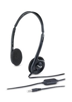 слушалки с микрофон Headset HS-200C - Lightweight, Black слушалки с микрофон Headset HS-200C - Lightweight, Black