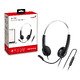 Headset HS-220U - AI, USB-C, Mic, Black Headset HS-220U - AI, USB-C, Mic, Black