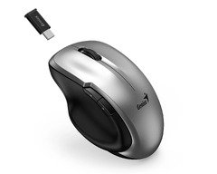 безжина безшумна мишка Mouse Wireless Silent - Ergo 8200S Silver - Silent, 2.4GHz, USB-C receiver безжина безшумна мишка Mouse Wireless Silent - Ergo 8200S Silver - Silent, 2.4GHz, USB-C receiver