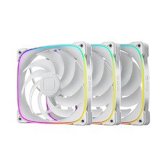 Комплект вентилатори Fan Pack 3-in-1 140 mm - Squama 2503W-14 White Комплект вентилатори Fan Pack 3-in-1 140 mm - Squama 2503W-14 White