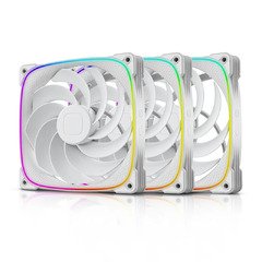 Fan Pack 3-in-1 140 mm, Reversed - Squama 2503RW-14 White Fan Pack 3-in-1 140 mm, Reversed - Squama 2503RW-14 White