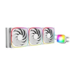 Water Cooling - Eskimo Pro 420 White - Addressable RGB, LGA1851/AM5 Water Cooling - Eskimo Pro 420 White - Addressable RGB, LGA1851/AM5