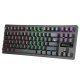 Gaming Keyboard Mechanical 87 keys GK-979 - Blue switches, Rainbow backlight