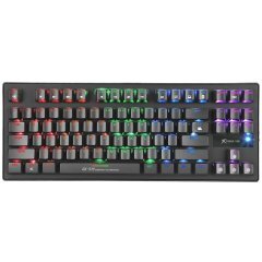 механична клавиатура Gaming Keyboard Mechanical 87 keys GK-979 - Blue switches, Rainbow backlight механична клавиатура Gaming Keyboard Mechanical 87 keys GK-979 - Blue switches, Rainbow backlight