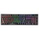 механична клавиатура Gaming Keyboard Mechanical 104 keys GK-980 - Blue switches, Rainbow backlight