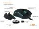 геймърска мишка Gaming Mouse - HADES M1 - 10800dpi, Wired and Wireless, RGB, weight tunning