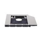 Laptop Caddy 9.5mm SATA3 with LED/switch MAKKI-CADDY-95-LS