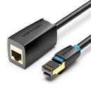 удължителен кабел Cat.8 SSTP Extension Patch Cable 3M Black 40Gbps - IKHBI