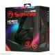 Gaming Headphones HG9032 - 7.1 Surround, RED backlight - MARVO-HG9032 Gaming Headphones HG9032 - 7.1 Surround, RED backlight - MARVO-HG9032