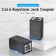 съединител Keystone Jack Coupler Cat.6 FTP - IPVB0