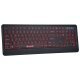 Gaming Keyboard K627 - low profile 104 keys, backlight