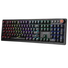 геймърска механична клавиатура Gaming Keyboard Mechanical KG917 - 107 keys, Outemu Blue switches, Macros, Backlight - MARVO-KG917 геймърска механична клавиатура Gaming Keyboard Mechanical KG917 - 107 keys, Outemu Blue switches, Macros, Backlight - MARVO-KG917