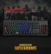 геймърска механична клавиатура Gaming Mechanical keyboard 104 key - KG959G - RGB / PUBG keycaps геймърска механична клавиатура Gaming Mechanical keyboard 104 key - KG959G - RGB / PUBG keycaps