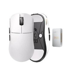 професионална геймърска мишка INCA 8K - Wireless Gaming Mouse - White професионална геймърска мишка INCA 8K - Wireless Gaming Mouse - White