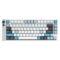 Professional Gaming Mechanical Keyboard JET 75 - 8K, Magnetic Gateron Jade Switches - White/Blue Professional Gaming Mechanical Keyboard JET 75 - 8K, Magnetic Gateron Jade Switches - White/Blue