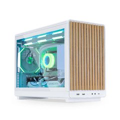 Case mATX - DAN Cases A3 Wood - White Case mATX - DAN Cases A3 Wood - White
