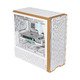 Case ATX - LANCOOL 217 WOOD - White Case ATX - LANCOOL 217 WOOD - White