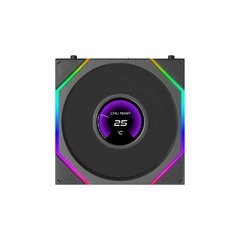 Fan 120mm - UNI FAN TL LCD FLEX - Black Fan 120mm - UNI FAN TL LCD FLEX - Black