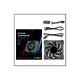 Fan 120mm - UNI FAN TL LCD FLEX - Black Fan 120mm - UNI FAN TL LCD FLEX - Black