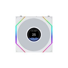 вентилатор Fan 120mm - UNI FAN TL LCD FLEX - White вентилатор Fan 120mm - UNI FAN TL LCD FLEX - White