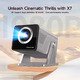 мултимедиен проектор Home Multimedia Projector X7 - 4K, Android 14, Wi-Fi, Bluetooth 5.4 мултимедиен проектор Home Multimedia Projector X7 - 4K, Android 14, Wi-Fi, Bluetooth 5.4