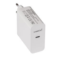 Charger Wall GaN - USB Type-C 65W White - MAKKI-GN65W Charger Wall GaN - USB Type-C 65W White - MAKKI-GN65W