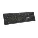 нископрофилна кирилизирана клавиатура Keyboard USB BG - Low profile Chocolate - KB-C14 Black