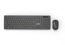 Combo Keyboard and Mouse Wireless 2.4G BG low-profile chocolate - MAKKI-KB-KMX-C16
