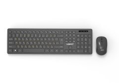 Combo Keyboard and Mouse Wireless 2.4G BG low-profile chocolate - MAKKI-KB-KMX-C16 Combo Keyboard and Mouse Wireless 2.4G BG low-profile chocolate - MAKKI-KB-KMX-C16