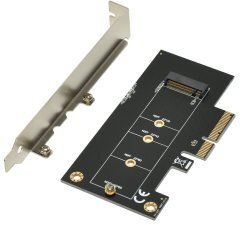 M2 SSD to PCI Express 3.0 4x adapter MAKKI-M2-PCIE-VE1 M2 SSD to PCI Express 3.0 4x adapter MAKKI-M2-PCIE-VE1