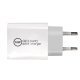 Fast Charger Wall - QC3.0 + Power Distribution Type-C 18W White - MAKKI-PQ18W-WH Fast Charger Wall - QC3.0 + Power Distribution Type-C 18W White - MAKKI-PQ18W-WH