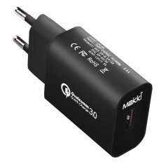 Fast Charger QC3.0 18W - MAKKI-QC18W-BK Fast Charger QC3.0 18W - MAKKI-QC18W-BK