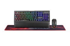 Геймърски комплект Gaming COMBO CM420 4-in-1 - Mechanical Keyboard, Mouse, Mousepad, Wristpad - MARVO-CM420 Геймърски комплект Gaming COMBO CM420 4-in-1 - Mechanical Keyboard, Mouse, Mousepad, Wristpad - MARVO-CM420