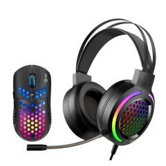 Геймърски комплект Gaming COMBO MH01 Black 2-in-1 - Headset, Mouse - RGB - MARVO-MH01BK Геймърски комплект Gaming COMBO MH01 Black 2-in-1 - Headset, Mouse - RGB - MARVO-MH01BK