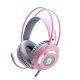 Геймърски слушалки Gaming Headphones HG8936 PINK - 50mm, USB Геймърски слушалки Gaming Headphones HG8936 PINK - 50mm, USB