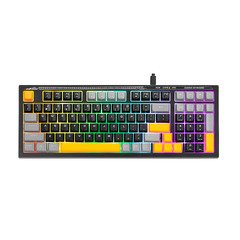 геймърска клавиатура Gaming Keyboard Soldat S50A - Rainbow, 98 keys - MARVO-K638A геймърска клавиатура Gaming Keyboard Soldat S50A - Rainbow, 98 keys - MARVO-K638A