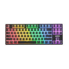 механична клавиатура Gaming Mechanical Keyboard KG946 - Red switches, TKL, Wrist Rest, Rainbow механична клавиатура Gaming Mechanical Keyboard KG946 - Red switches, TKL, Wrist Rest, Rainbow