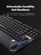 механична клавиатура Gaming Mechanical Keyboard KG947 - Blue switches, TKL, Wristpad механична клавиатура Gaming Mechanical Keyboard KG947 - Blue switches, TKL, Wristpad