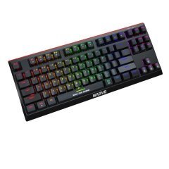 механична геймърска клавиатура Gaming Mechanical keyboard KG953 - Blue switches, 87 keys TKL, TYPE-C detachable Cable механична геймърска клавиатура Gaming Mechanical keyboard KG953 - Blue switches, 87 keys TKL, TYPE-C detachable Cable