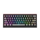 геймърска клавиатура Gaming Mechanical keyboard 61 keys TKL - KG962 - RED switches